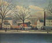 Henri Rousseau Banks of the Marne oil painting picture wholesale